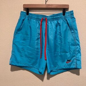 Nike Sportswear Flow Woven Shorts Men's Athletic Gym Running AR2382-447 Size L